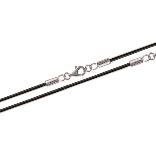 Cordon cuir marron,fermoir