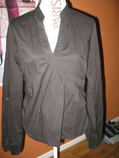 chemise cache coeur noire