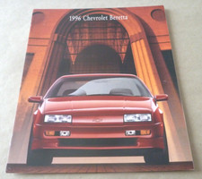 1996 CHEVROLET BERETTA Catalogue Brochure Pub Folder Prospekt Dépliant Document