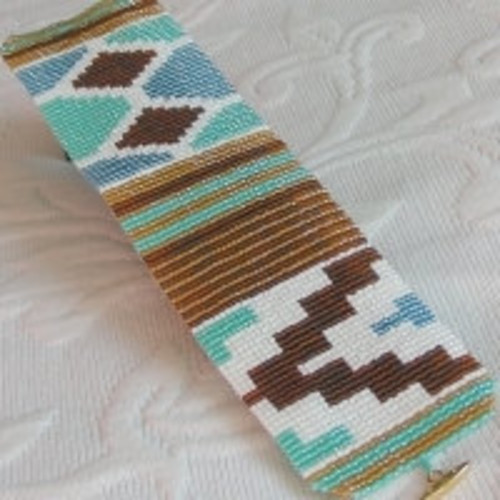 Loom bead pattern ethnic 2 - pattern,