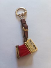 Vintage 60' Unbranded Accordion Musical Instrument Keychain Keychain