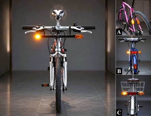 Clignotants led pour vélos - clignotants,