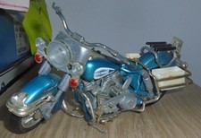 Moto miniature POLISTIL MS101 harley davidson electra glide 1:15 Vintage pièces
