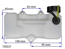 reservoir durites bouchon