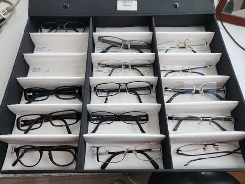 Lot lunettes prada - de,