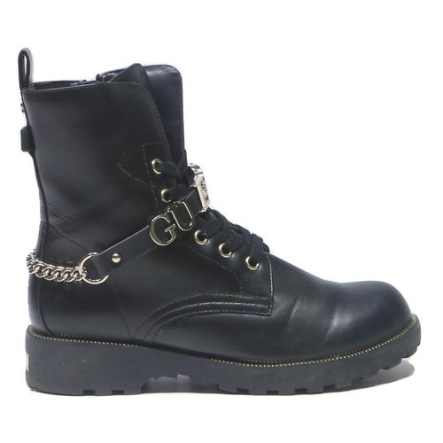 Guess bottes combat noires - bottes,