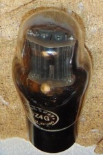 RARE TUNGSRAM OLD PRODUCTION 5Z4G 5V4G GZ32 TUBE ENGLAND BLACK ROUND PLATES 5Ц4С