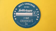 vintage sticker adhesive tape SELLOTAPE group Dickinson Robinson (9 cm)