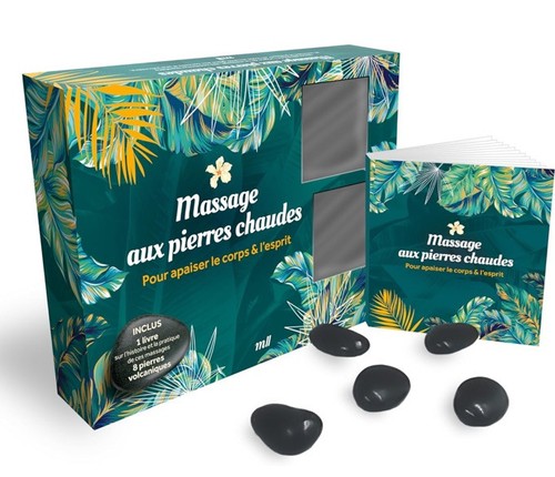 Coffret massage aux pierres - massage,