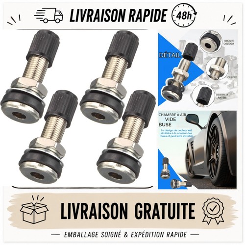 Valves pneu tubeless - 4,