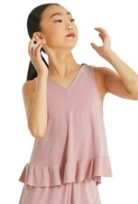 Flowing Ruffle Top with Soft