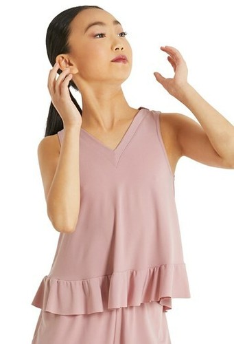 Flowing ruffle top - flowing, soft