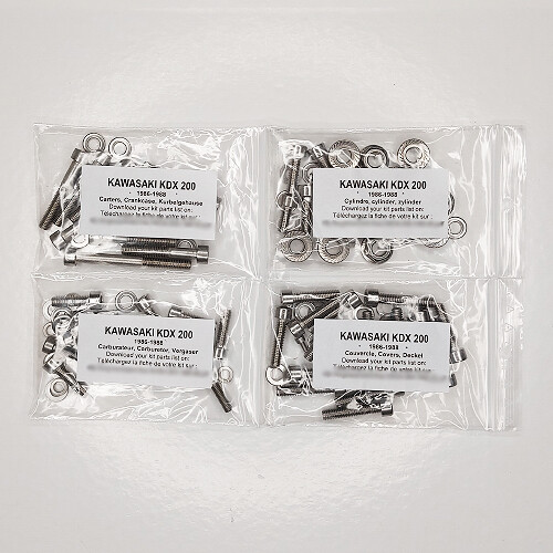 Kawasaki kdx 200 1986 - 1986-1988, kit