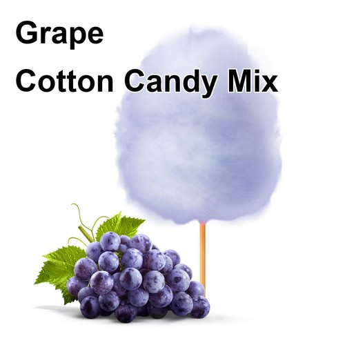 Grape cotton candy flavor mix - cotton,