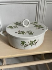 Plat petite soupière Feuilles de vigne VILLEROY & BOCH Porcelaine