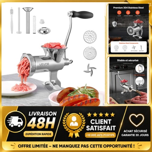 Hachoir viande manuel vevor - viande,