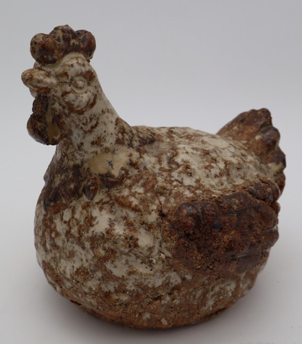 Poule décorative ancienne - , en