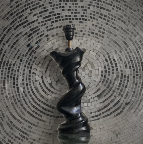 Lampe sculpture vintage