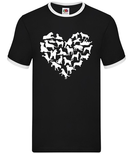 Amour cœur chiens ringer - cœur,