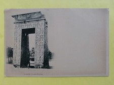 Old postcard EGYPT KARNAK PYLON d'EVERGETE? King Ptolemy Dynasty