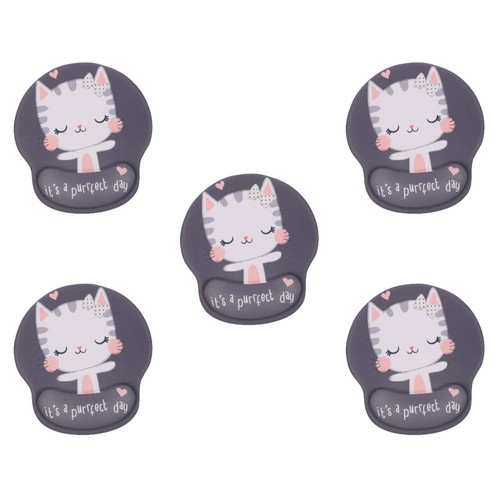 Grey laptop mouse pad with - grey,