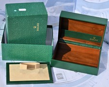Rara Boîte Cofanetto Box Porte Montre ROLEX 53.00.08 Neuve Avec Contre-Boîte