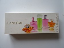 miniature perfume box 5 bottles LANCOME TRESOR POEME MIRACLE SO MAGIC