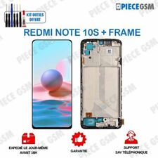 ECRAN LCD + VITRE TACTILE + FRAME POUR XIAOMI REDMI NOTE 10S + outils