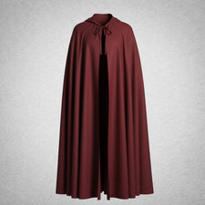 Cape Médiévale Rouge Foncé