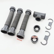 Kit de tuyau d'évacuation pour évier double, accessoires professionnels