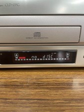 Pioneer CLD-07 GP LaserDisc Player with Remote Classic LD Player As-is