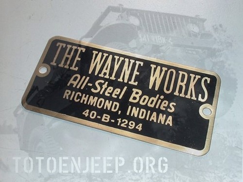 Plate plaque plaquette dodge - plaquette,
