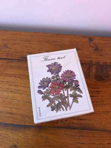 Rare jeu tarot des fleurs - de,