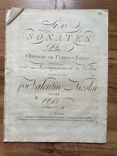 NICOLAY NICOLAI Valentin, Six