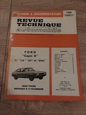 Revue Technique Ford capri 2
