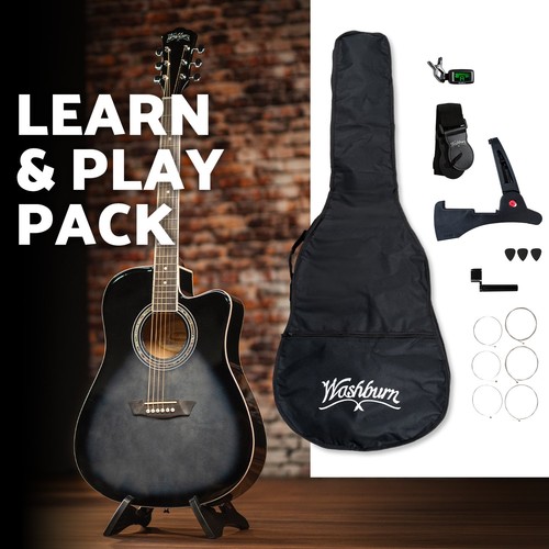 Washburn wa90cetbbpack learn - washburn,