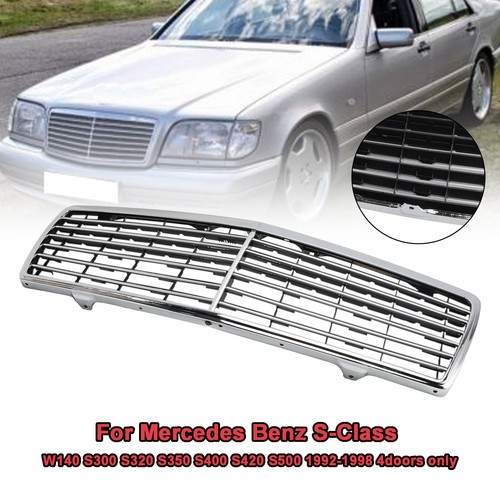 Chrome front bumper - chrome, grill