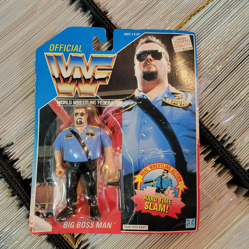 Vintage wwf big boss - wwf,
