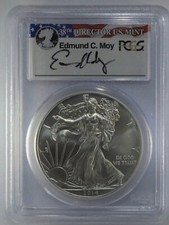 2014 S Morgan Silver Dollar PCGS MS 70 " Edmund " 