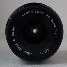 Objectif Canon FD 28Mm 1:2.8