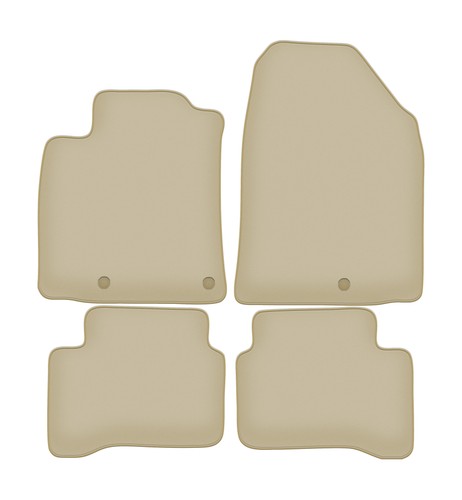 Tapis sol velours beige - de, en