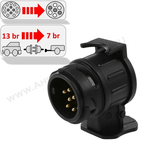 Adaptateur prise attelage - , 13