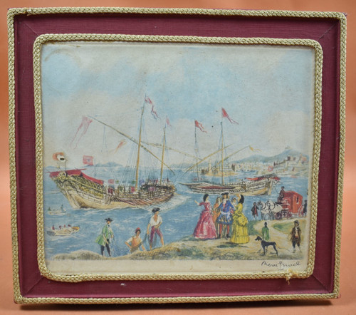 Boite ornementée une - boite, d'une