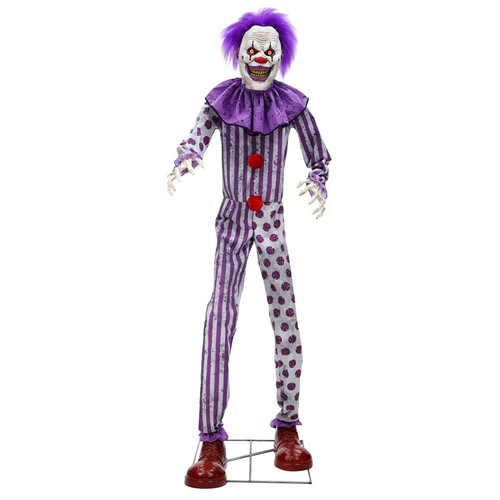 Automate clown géant animé - automate,