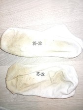 chaussette blanche +photo