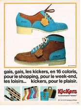 ADVERTISING ADVERTISING 024 1972 KICKERS ankle boots shoes