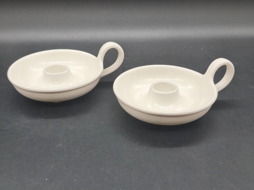 Paire bougeoirs main - bougeoirs,