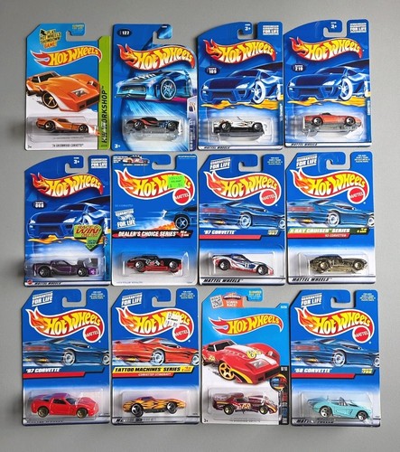 Hot wheels chevy corvette lot - hot,
