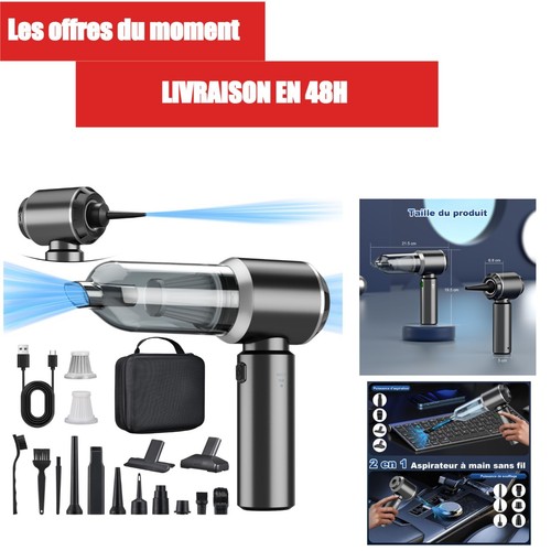 Aspirateur main en 1 - à, 2