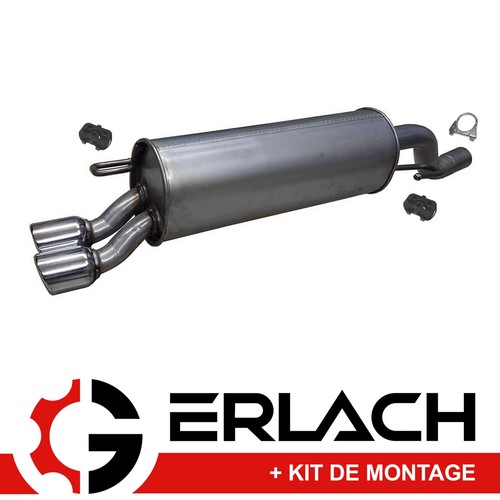 Silencieux arriere pour alfa - silencieux,